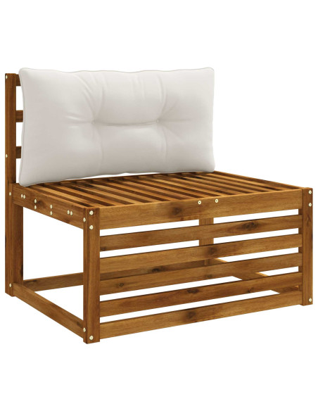Cuscino per schienale PUTTEN 100% Poliestere Bianco