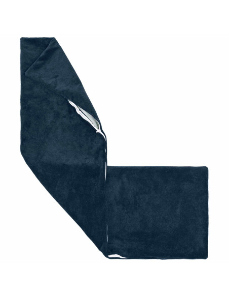Cuscino HEERLEN Blu 40 x 145 cm Fleece in microfibra