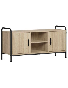 Mobile TV 99 x 33 x 50 cm Rovere Sonoma Legno ingegnerizzato 2