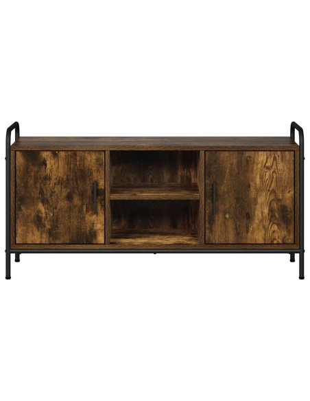 Mobile TV 99 x 33 x 50 cm Rovere Fumo Legno ingegnerizzato
