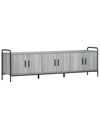 Mobile TV 146 x 33 x 50 cm Sonoma grigio Legno ingegnerizzato