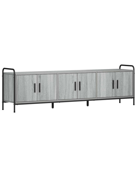 Mobile TV 146 x 33 x 50 cm Sonoma grigio Legno ingegnerizzato