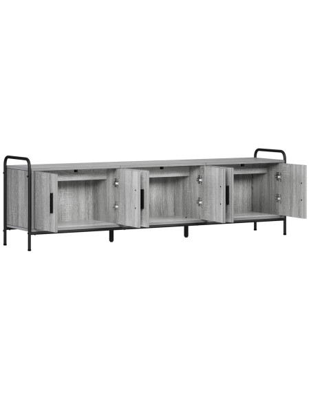 Mobile TV 146 x 33 x 50 cm Sonoma grigio Legno ingegnerizzato