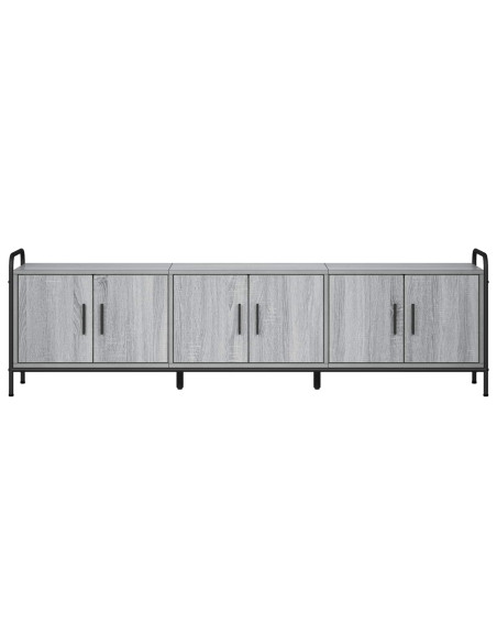 Mobile TV 146 x 33 x 50 cm Sonoma grigio Legno ingegnerizzato