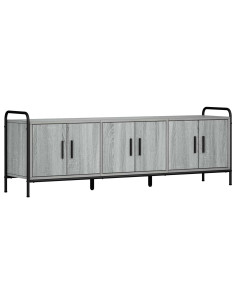 Mobile TV 146 x 33 x 50 cm Sonoma grigio Legno ingegnerizzato 2