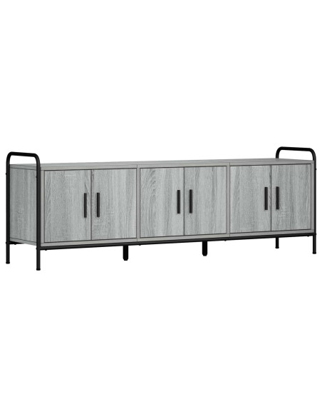 Mobile TV 146 x 33 x 50 cm Sonoma grigio Legno ingegnerizzato