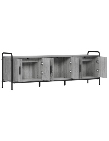 Mobile TV 146 x 33 x 50 cm Sonoma grigio Legno ingegnerizzato