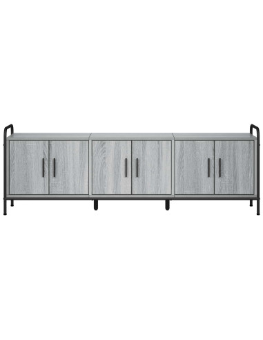 Mobile TV 146 x 33 x 50 cm Sonoma grigio Legno ingegnerizzato