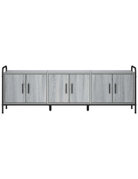 Mobile TV 146 x 33 x 50 cm Sonoma grigio Legno ingegnerizzato