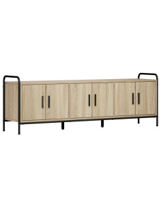 Mobile TV 146 x 33 x 50 cm Rovere Sonoma Legno ingegnerizzato 2