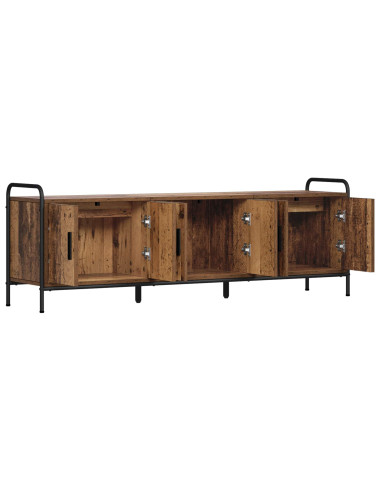 Mobile TV 146 x 33 x 50 cm Legno antico Legno ingegnerizzato
