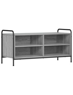 Mobile TV 140 x 39,5 x 50 cm Sonoma grigio Legno ingegnerizzato 2