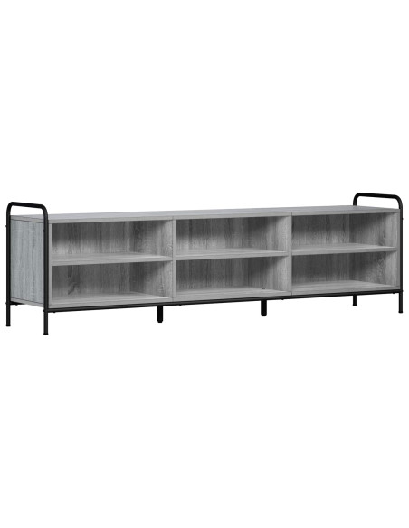 Mobile TV 140 x 39,5 x 50 cm Sonoma grigio Legno ingegnerizzato