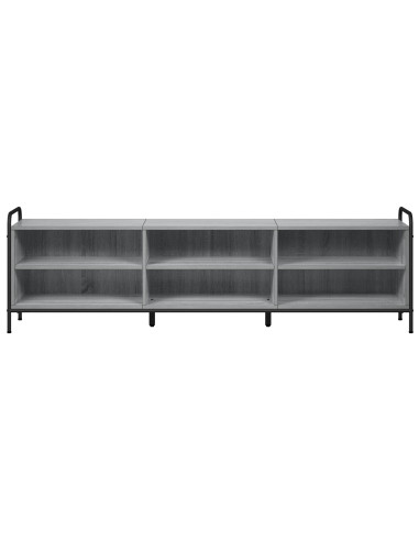 Mobile TV 140 x 39,5 x 50 cm Sonoma grigio Legno ingegnerizzato