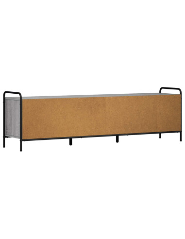 Mobile TV 140 x 39,5 x 50 cm Sonoma grigio Legno ingegnerizzato
