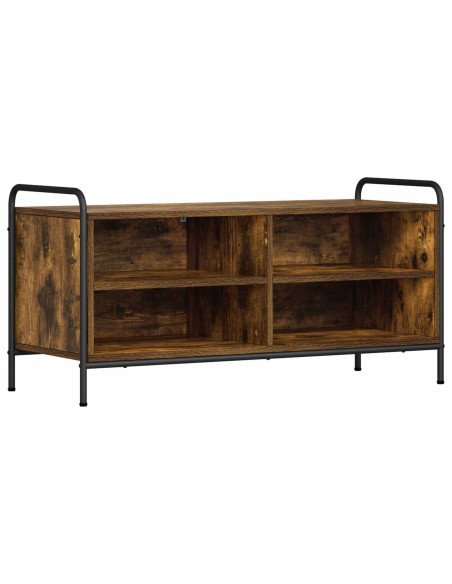 Mobile TV 140 x 39,5 x 50 cm Rovere Fumo Legno ingegnerizzato