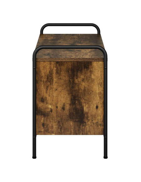 Mobile TV 140 x 39,5 x 50 cm Rovere Fumo Legno ingegnerizzato
