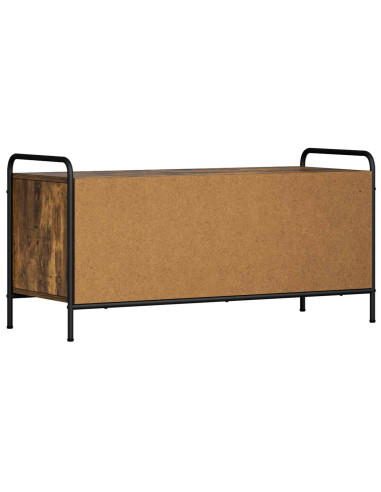 Mobile TV 140 x 39,5 x 50 cm Rovere Fumo Legno ingegnerizzato