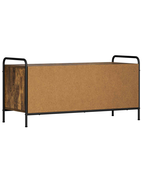 Mobile TV 140 x 39,5 x 50 cm Rovere Fumo Legno ingegnerizzato