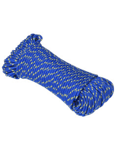 Corda multiuso 5 mm 25 m Blu PP 150 kg Carico massimo 2