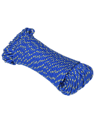 Corda multiuso 5 mm 25 m Blu PP 150 kg Carico massimo