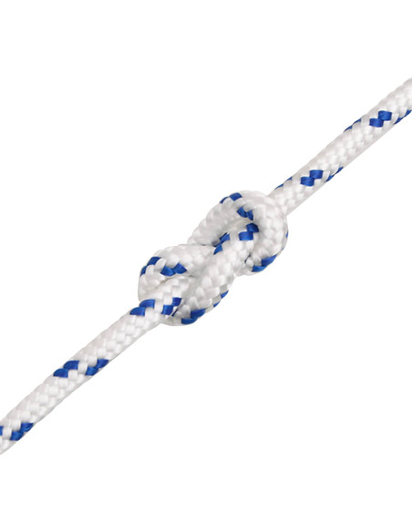 Corda multiuso 4 mm 500 m Bianco e Blu PP 105 kg Carico massimo