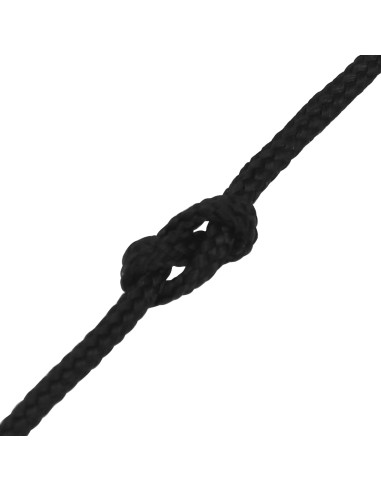 Corda multiuso 4 mm 50 m Nero PP 105 kg Carico massimo