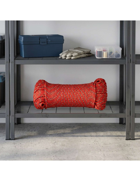 Corda multiuso 5 mm 250 m Rosso PP 150 kg Carico massimo