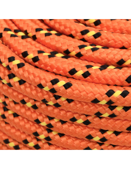 Corda multiuso 6 mm 100 m Arancione PP 240 kg Carico massimo