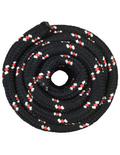 Corda multiuso 50 mm 25 m Nero e Rosso PP 2