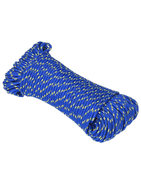 Corda multiuso 5 mm 50 m Blu PP 150 kg Carico massimo