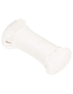 Corda multiuso 5 mm 50 m Bianco PP 150 kg Carico massimo 2