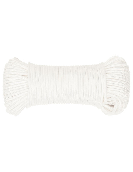 Corda multiuso 5 mm 50 m Bianco PP 150 kg Carico massimo