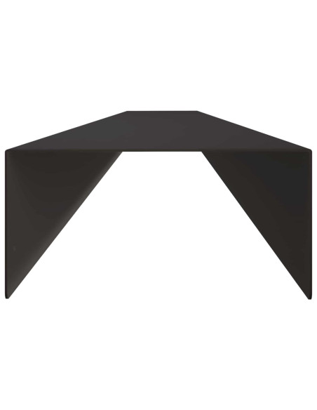 Profilo di copertura per giardino 2 pz 100 x 10 x 5 cm Acciaio