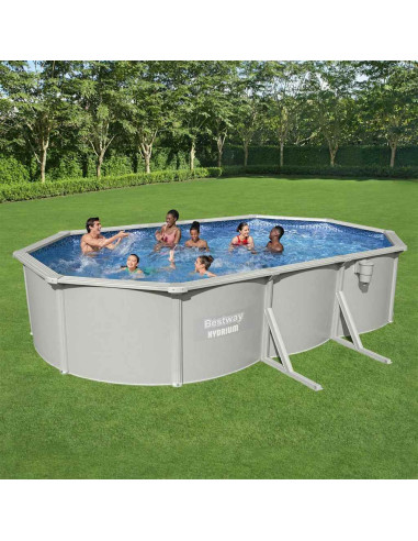Bestway Piscina Fuoriterra Ovale Hydrium 610x360x120 cm
