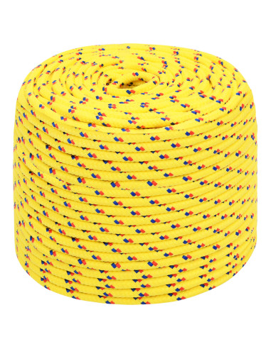 Corda multiuso 6 mm 25 m Giallo PP 240 kg Carico massimo