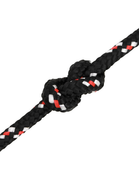 Corda multiuso 6 mm 250 m Nero e Rosso PP 240 kg Carico massimo