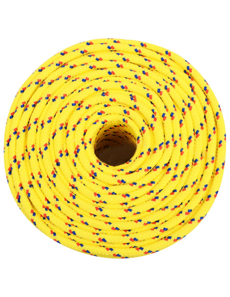 Corda multiuso 6 mm 25 m Giallo PP 240 kg Carico massimo