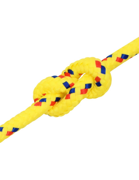 Corda multiuso 6 mm 25 m Giallo PP 240 kg Carico massimo