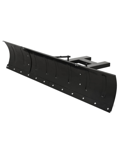 Spazzaneve per Muletto 200x48 cm Nero