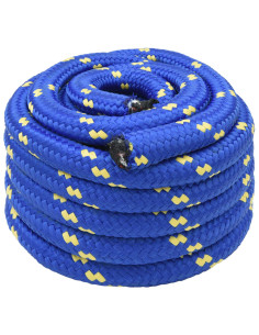 Corda multiuso 60 mm 5 m Blu PP 21600 kg Carico massimo