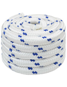 Corda multiuso 60 mm 10 m Bianco e Blu PP