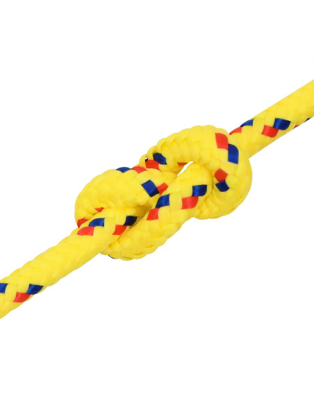 Corda multiuso 8 mm 100 m Giallo PP 420 kg Carico massimo
