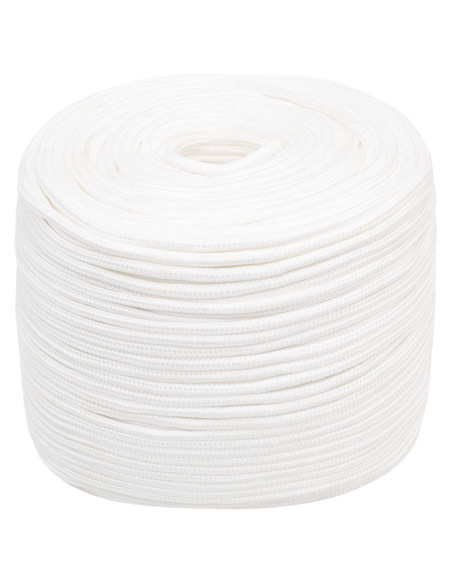 Corda multiuso 8 mm 100 m Bianco PP 420 kg Carico massimo