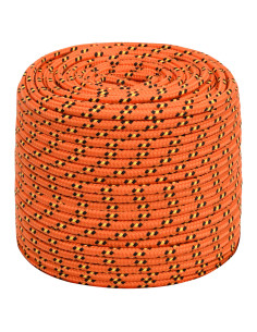 Corda multiuso 6 mm 500 m Arancione PP 240 kg Carico massimo 2