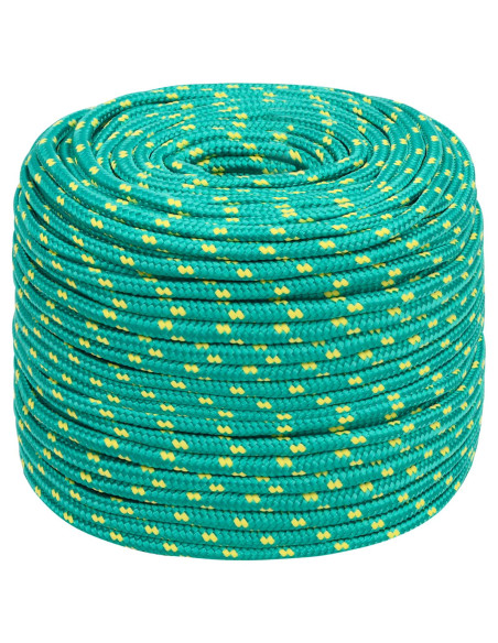 Corda multiuso 8 mm 250 m Verde PP 420 kg Carico massimo