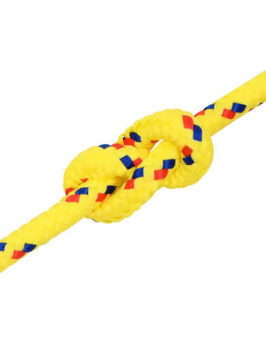 Corda multiuso 8 mm 250 m Giallo PP 420 kg Carico massimo
