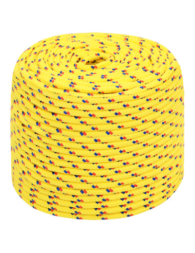 Corda multiuso 8 mm 25 m Giallo PP 420 kg Carico massimo