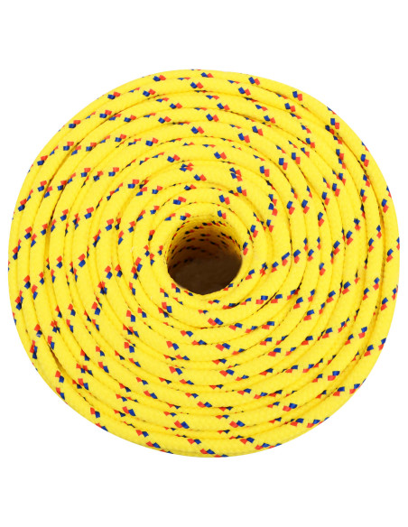 Corda multiuso 8 mm 25 m Giallo PP 420 kg Carico massimo