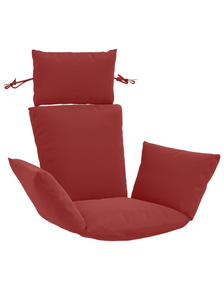 Cuscino Adirondack PUTTEN 100% Poliestere Rosso Vino